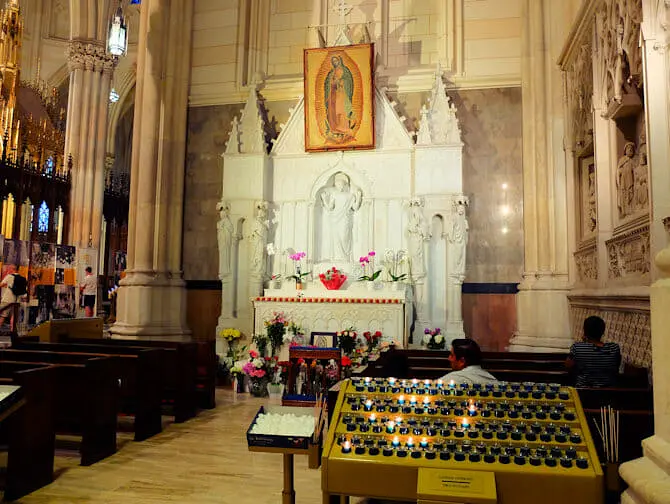 St. Patrick’s Cathedral in New York - Altaar