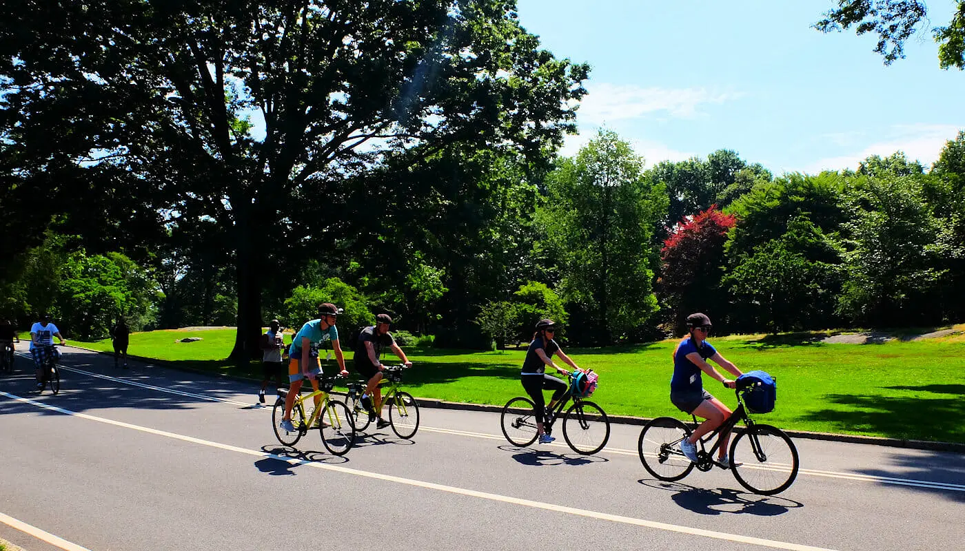 Fietsen in New York - fietsen door Central Park