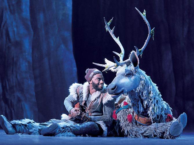 Frozen op Broadway Tickets - Kristoff en Sven