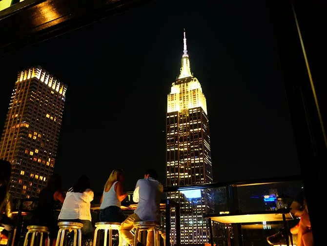 Rooftopbartour in New York
