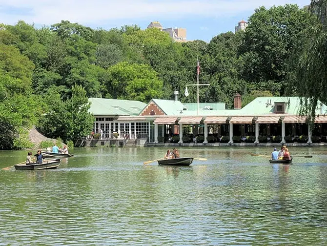 Roeiboot huren in Central Park
