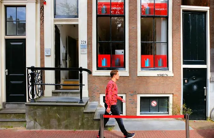 NewYork.nl Pop-upshop Buitenkant