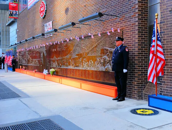 9/11 in New York - Memorial Wall