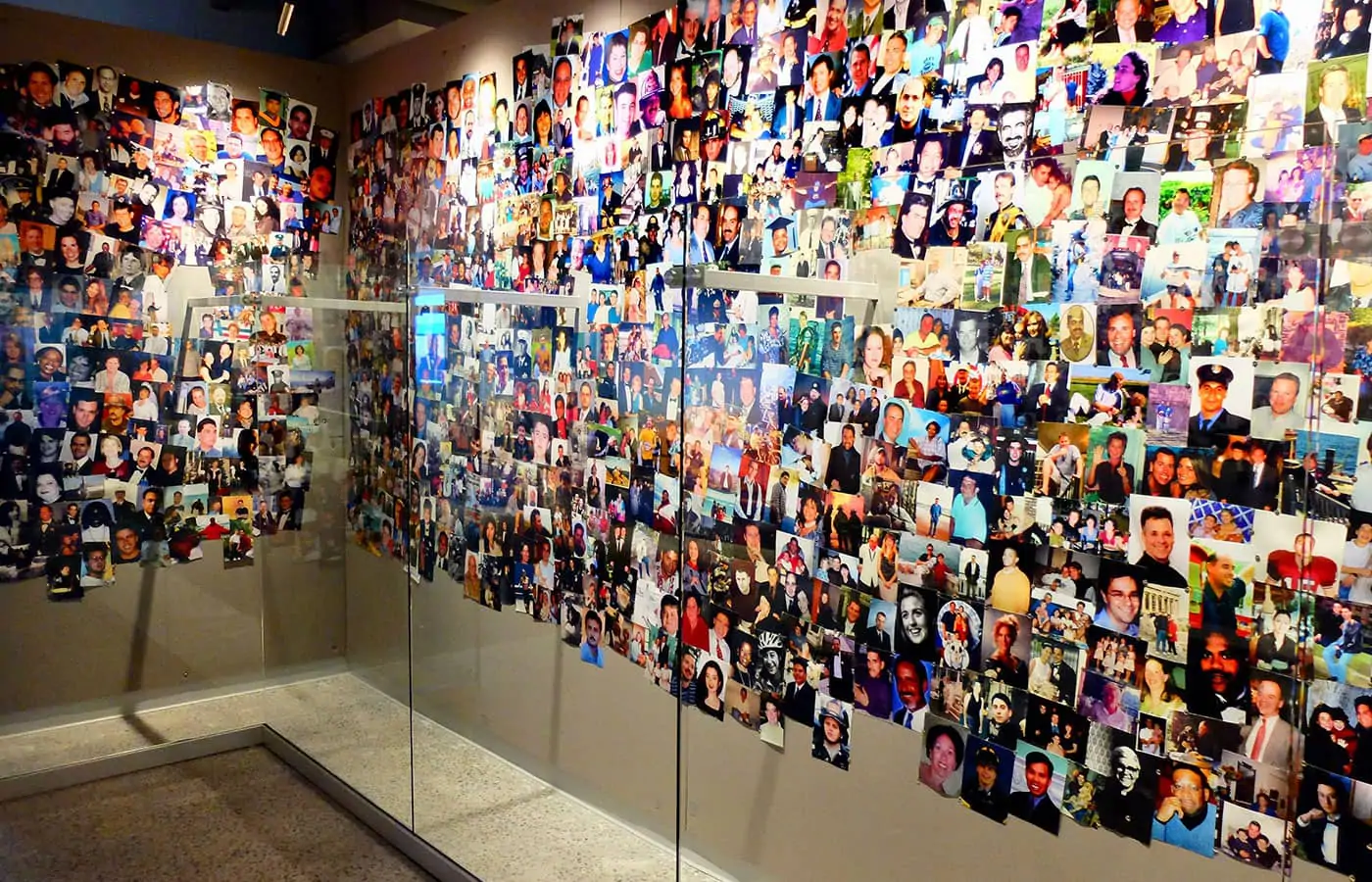 911 Tribute Museum in New York - Fotomuur