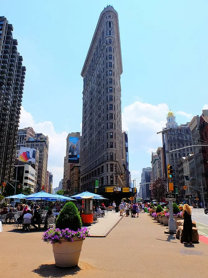 Superhelden Tour in New York - Flatiron Building
