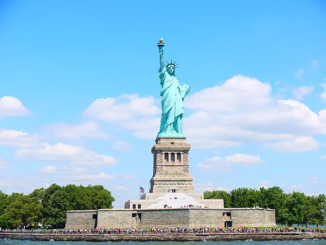 Verschil tussen New York Sightseeing Flex Pass en New York Explorer Pass - Vrijheidsbeeld