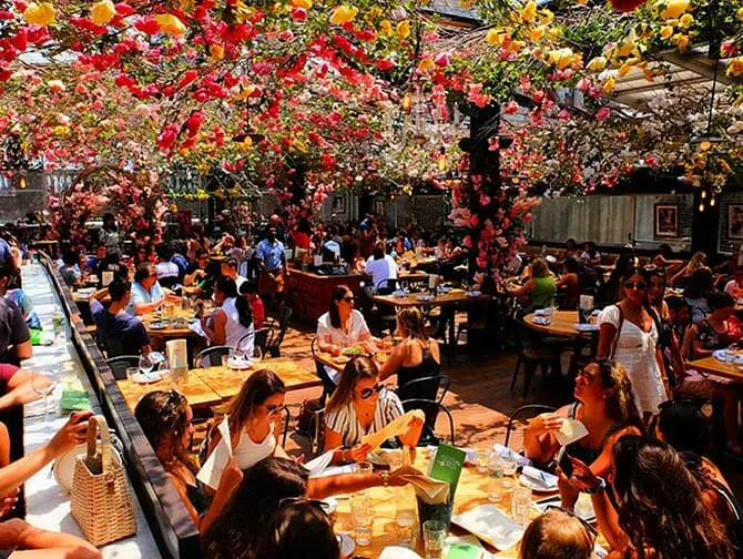 Restaurants in New York - Birreria Rooftopterras