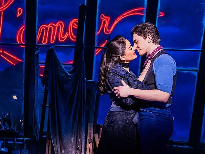 Moulin Rouge! The Musical op Broadway Tickets - L'amour
