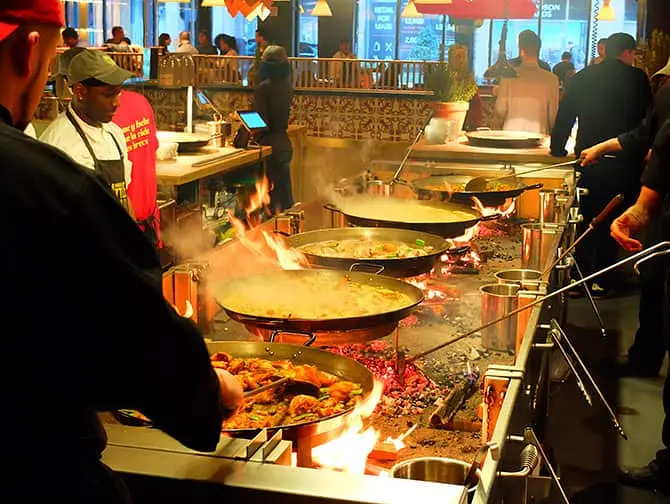 Wat te doen in Hudson Yards - Mercado Little Spain