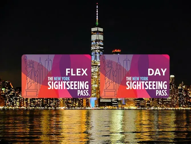 Verschil tussen New York Sightseeing Flex Pass en Sightseeing Day Pass