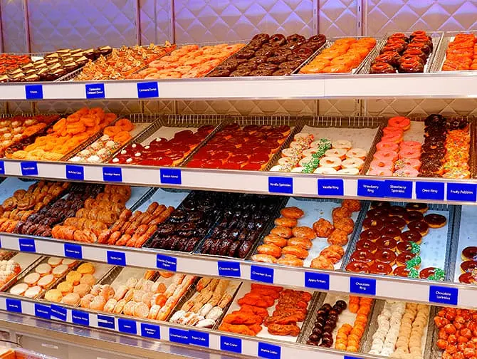 Donut Tour in New York - Vitrine