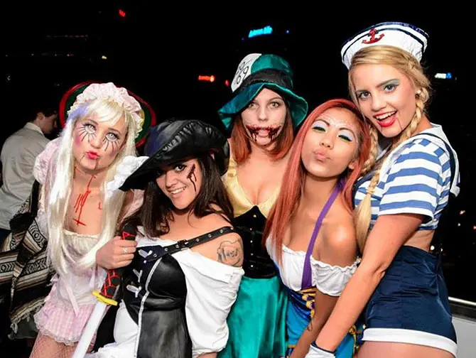 Halloweenfeesten in New York - Outfits