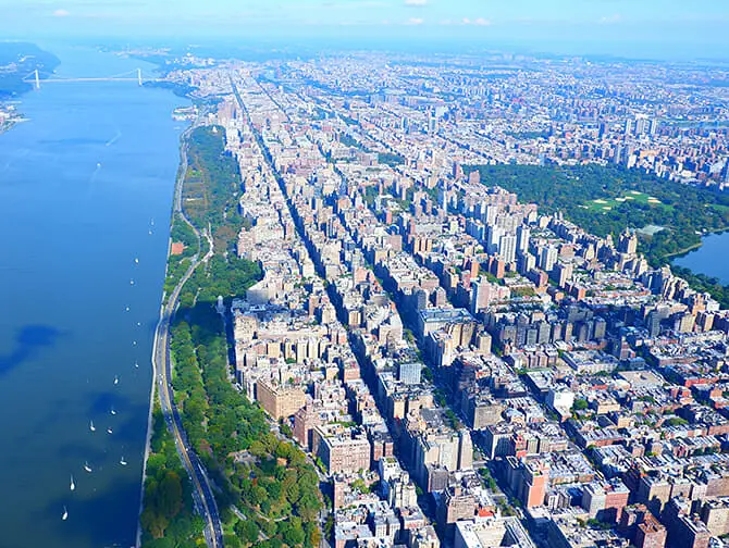 Helikoptervluchten in New York - Uitzicht op Central Park