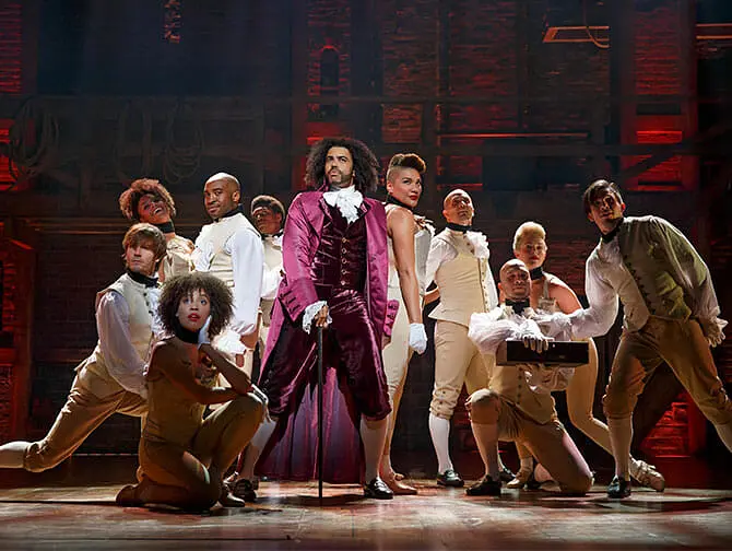 Hamilton op Broadway tickets - de groep