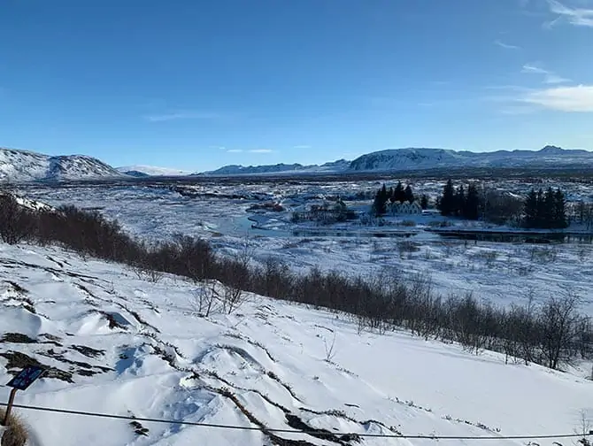 Stopover IJsland op weg naar New York Thingvellir