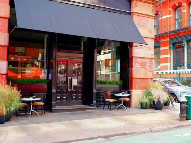 Winkelen in SoHo The Mercer Kitchen