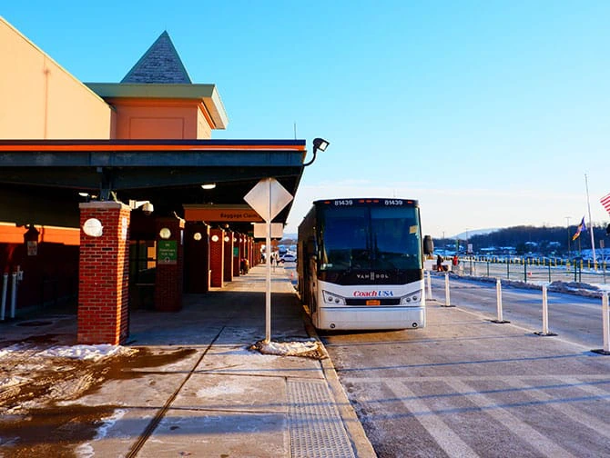Transfer van Stewart Airport naar New York City