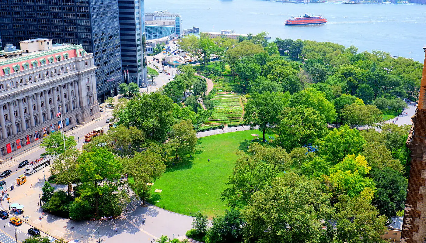 Parken in New York - Battery Park