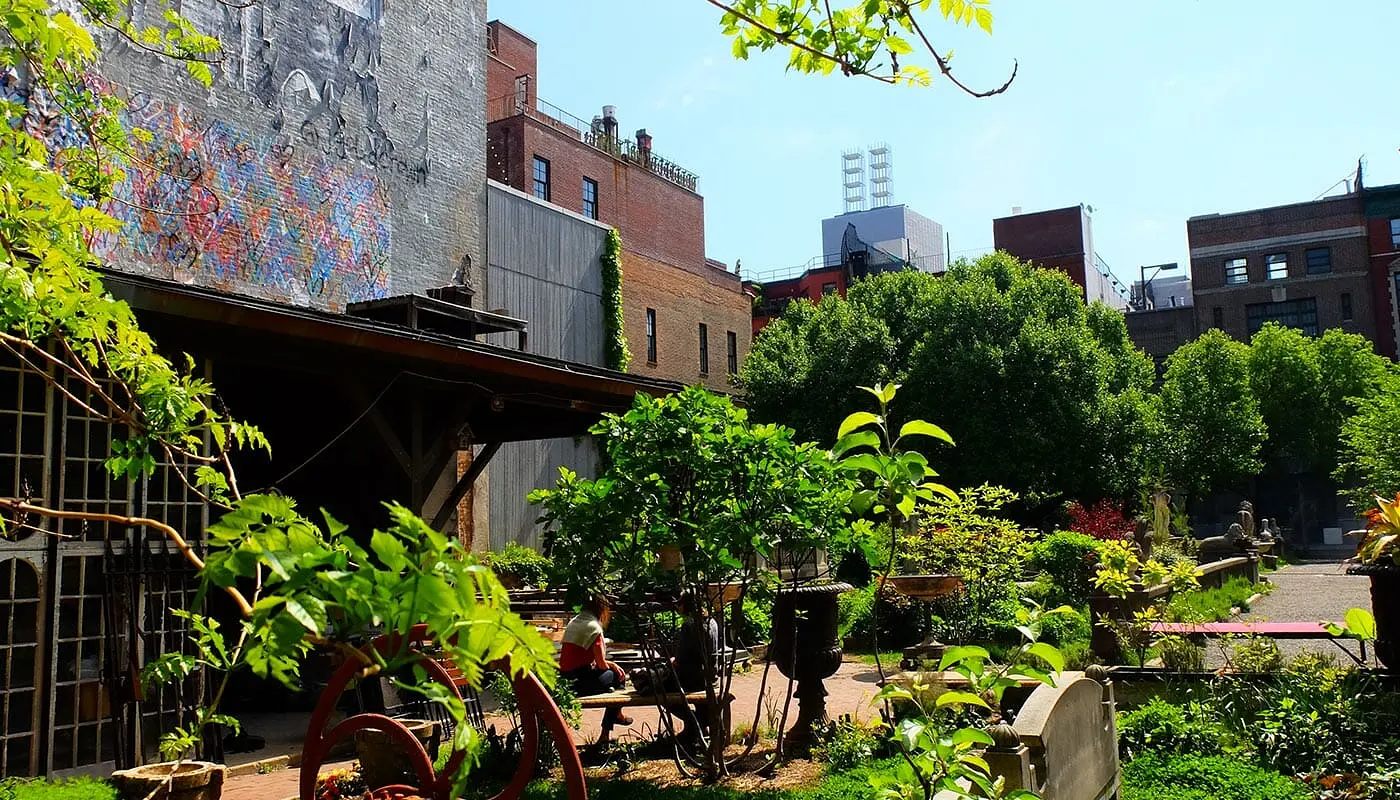Parken in New York - Elizabeth Street Garden