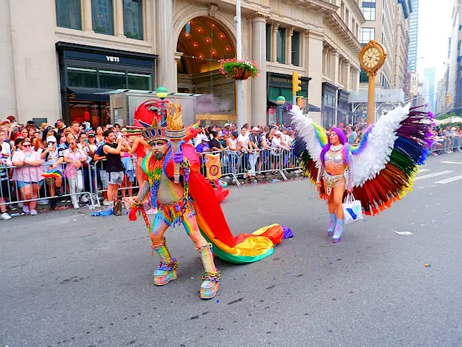 New York Pride - Regenboogkleuren