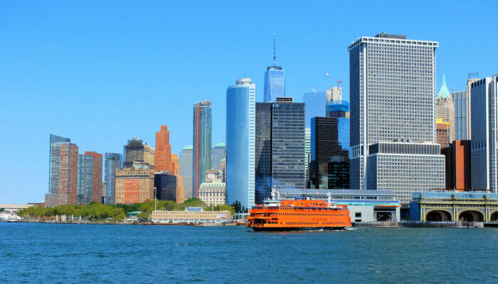 Staten Island in New York - Skyline
