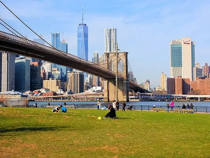 Filmlocaties in New York - Sex and the City Brooklyn Bridge