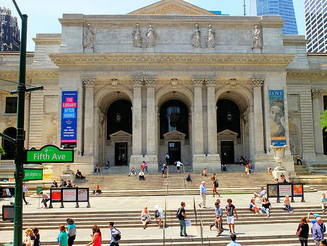 Filmlocaties in New York - The Day After Tomorrow Public Library