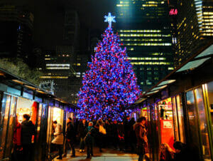 New York Kerstmarkten