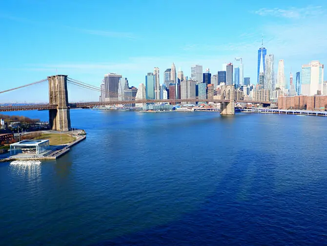 New York Manhattan Bridge - Overzicht