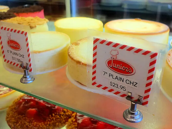 De beste cheesecake in New York
