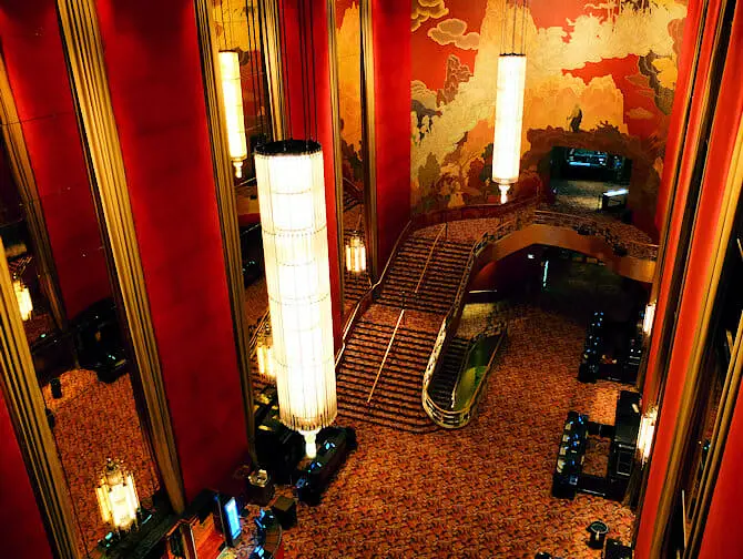 Radio City Music Hall in New York - Interieur