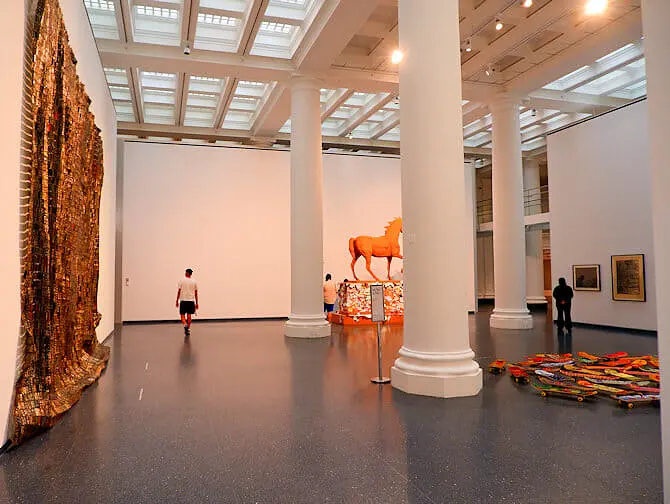 Brooklyn Museum in New York - Binnen in het museum