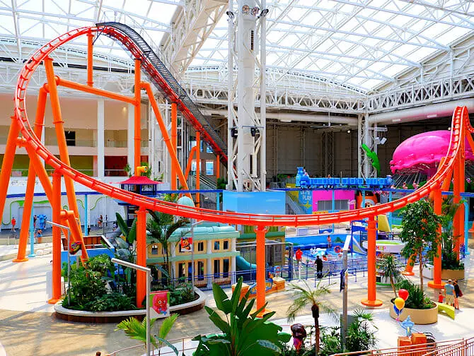 Nickelodeon Universe Amusement Park near New York Tickets Inside the Theme Park