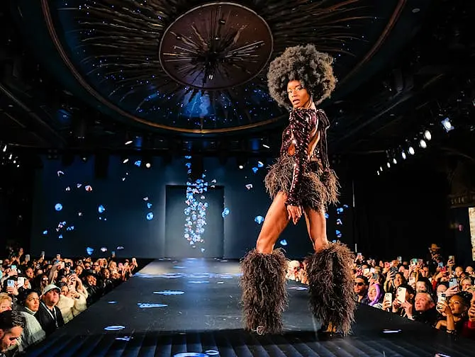 New York Fashion Week - Model