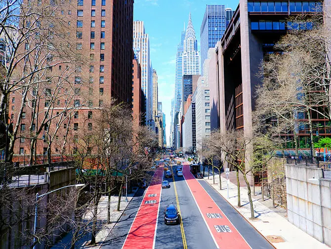 Wandelroutes New York - Midtown &ndash; Tudor City