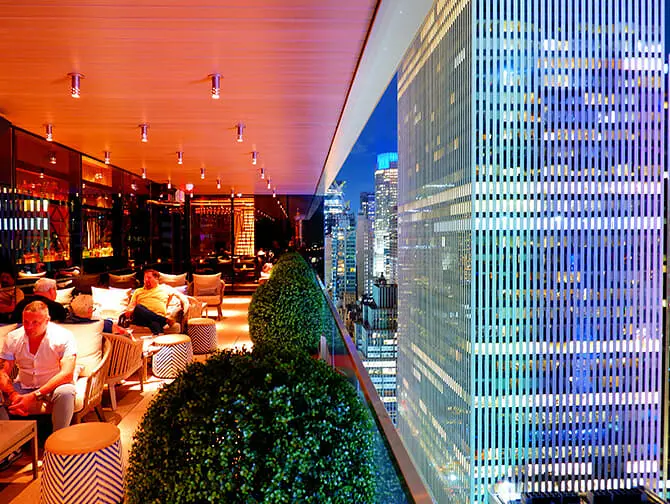 Beste Rooftopbars In New York - RT60 buiten