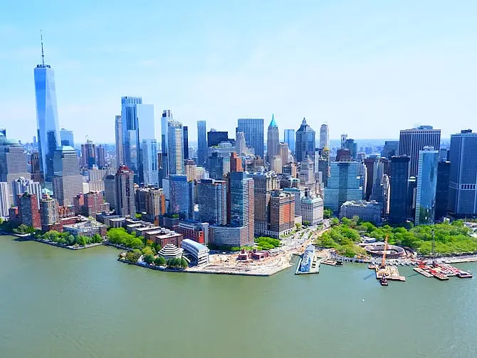 Helikopter transfer tussen JFK of Newark Airport en Manhattan - Vlucht