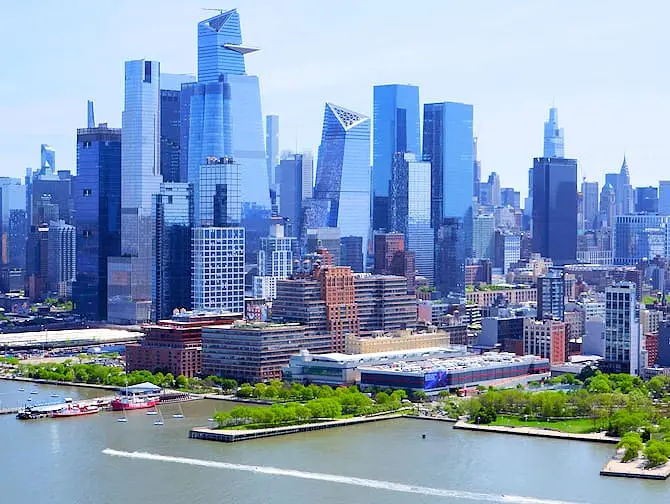 Helikopter transfer tussen JFK of Newark Airport en Manhattan - Skyline