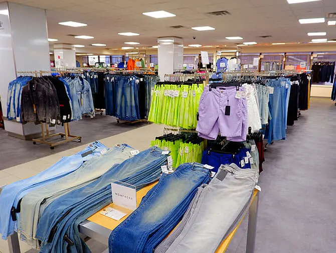 Century 21 in New York - Shoppen
