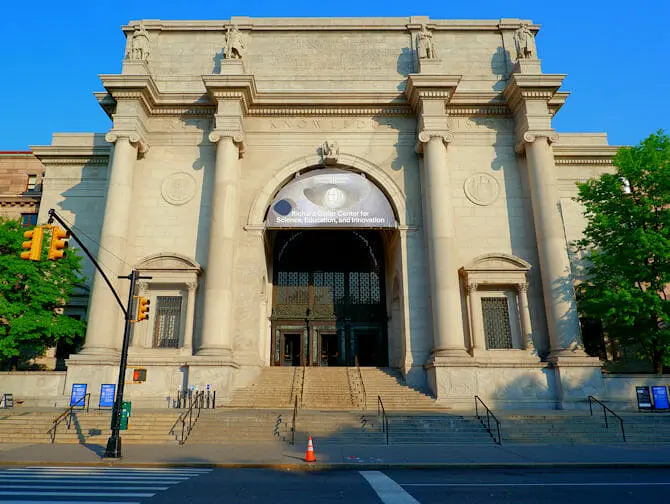 The American Museum of Natural History in New York