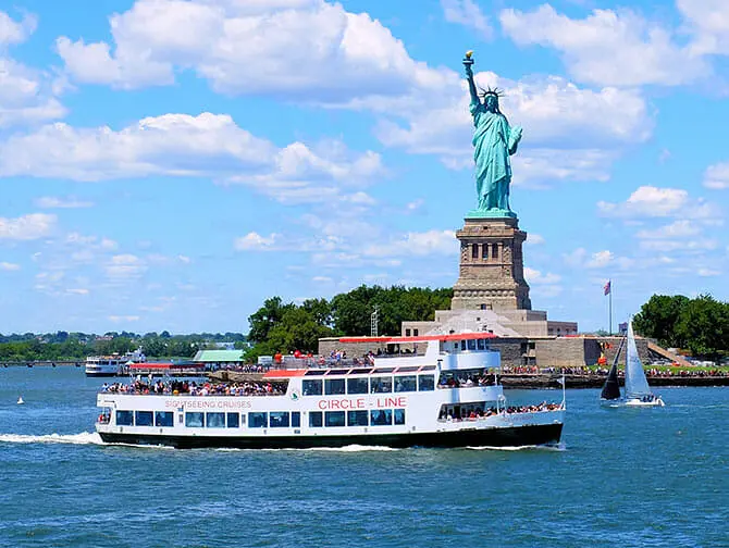 Verschil tussen New York CityPASS en GoCity New York Explorer Pass - Boottocht
