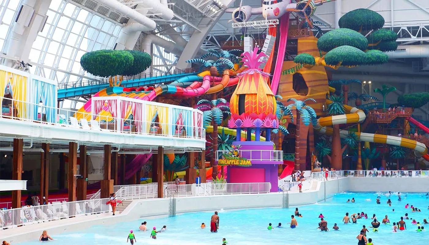 Zwemmen in New York DreamWorks Water Park