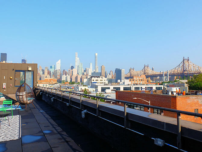 Hostels in New York - The Local NYC Rooftop