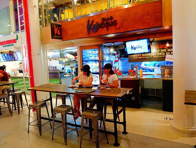 Wat te doen in Koreatown New York - food court