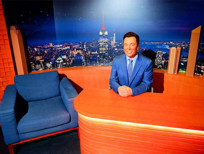 Madame Tussauds in New York - Tonight Show