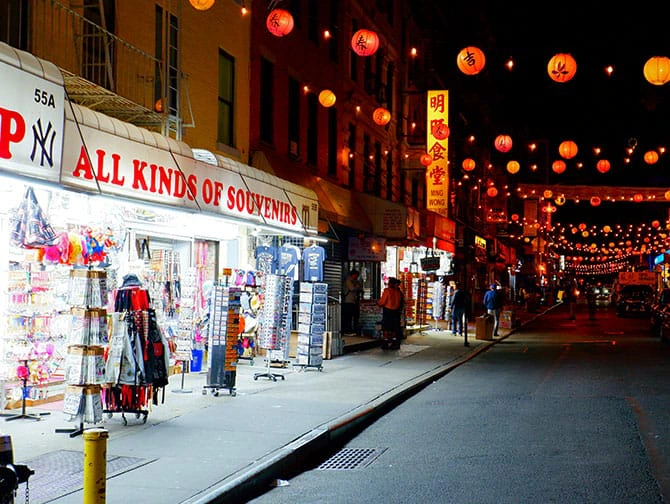 Wandelroute in New York - Avondroute Brooklyn & Chinatown Impressie