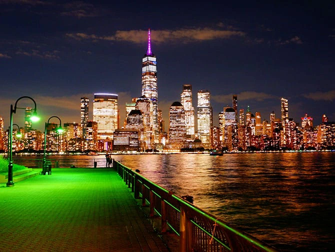 Wandelroute in New York - Avondroute Off the beaten PATH Impressie
