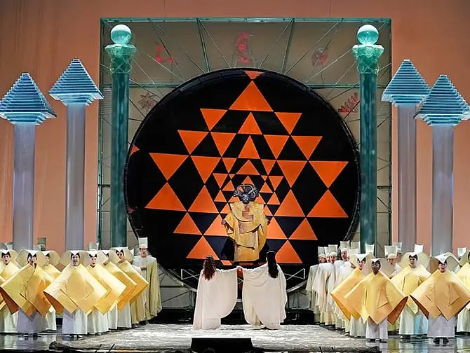 The Magic Flute in New York - kerstshow