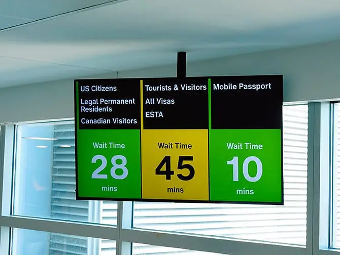 Mobile Passport Control (MPC) app voor New York