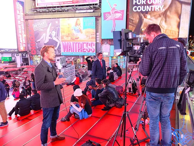 Amerikaanse Verkiezingen in New York - Live televisie